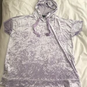 Plus Size Forever 21 Velvet Hoodie